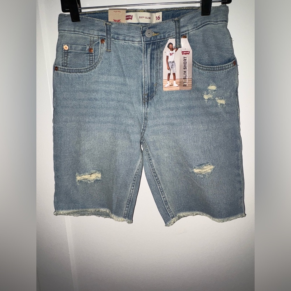 Levi's 511 slim short boy's sz 16 NWT